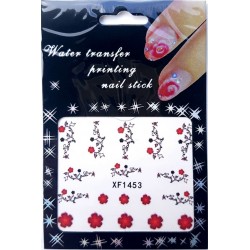 Tatuaje unghii pe baza de apa #XF1453